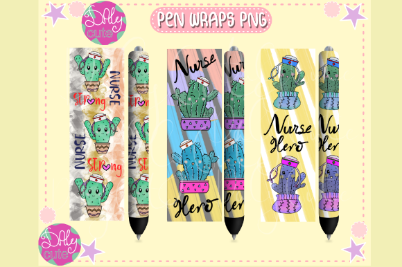 Cactus Pen Wraps PNG, Nurse Hero Review