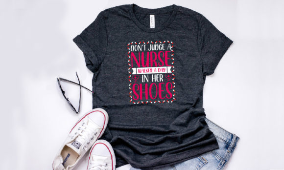 Don't Judge a Nurse: A Charming Embroidery Design