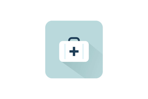 Medical Bag Icon: A Versatile Design for Embroidery