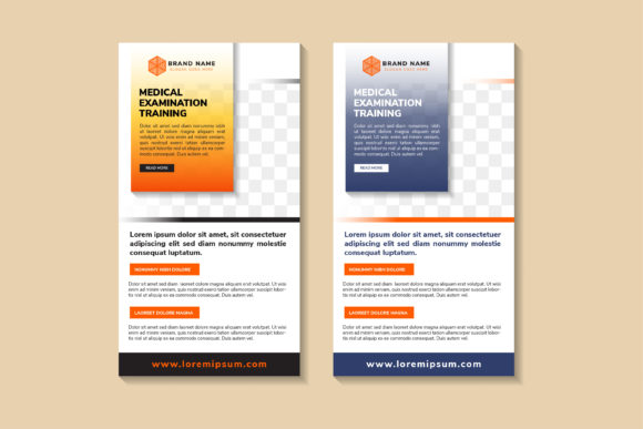 Medical Examination Training Vertical Banner