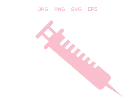 Medical Injection Icon: A Versatile Design for Embroidery