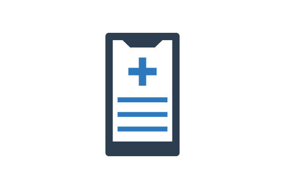 Medical Mobile App Icon for Healthcare