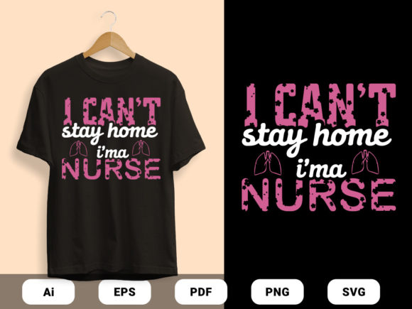 Nurse T-shirts Design: A Stylish Embroidery Vector